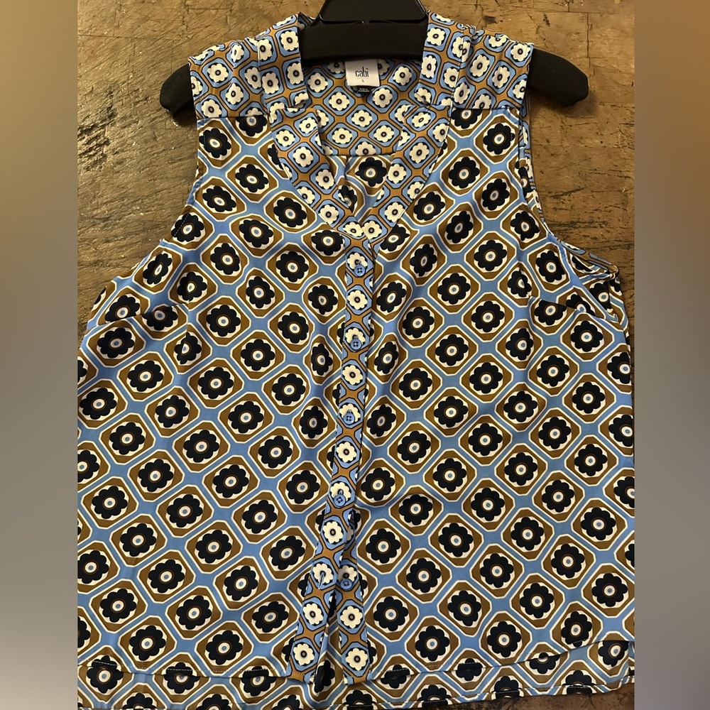 Cabi sleeveless blouse